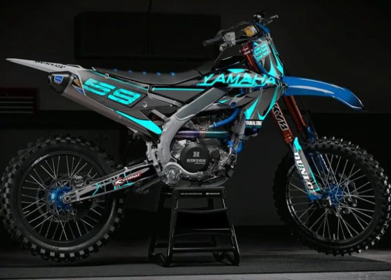Yamaha Dirt Bike Graphics Built for Race Style